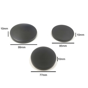 Tapa de Metal Personalizada de Lujo para Velas de 99 mm, 85 mm y 77 mm, Tapas Negras Mate para Frascos de Velas, Tapas de Vidrio para Velas - Product Image 6