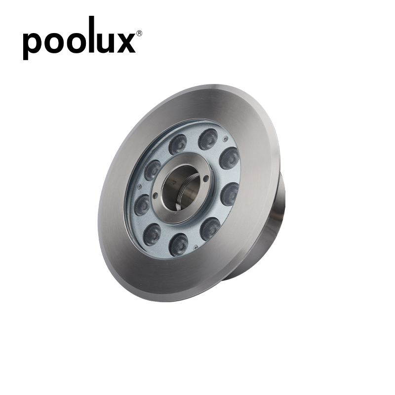 Fountain Light Outdoor 170MM 9W DC RGB New IP68 LED WaterProof Underwater Stainless Steel Lighting Swimming Pool Lamp