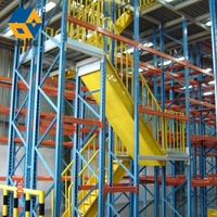 Nouveau produit : Plateforme de mezzanine à structure en acier haute résistance, système de rayonnage pour palettes destiné aux fabricants
