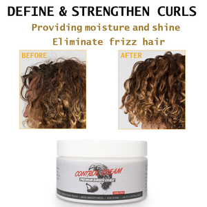 Ihr Logo oder Private Label Shine Soft Anti-Frizz Sulfatfreie Männer-Haarpflege Wellenverstärkende Lotion Lockencreme für Welliges Haar - Product Image 3