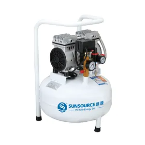 Kompresor udara portabel, kompresor udara murah 220V 1Hp tangki 30 liter 59dB Mini Pcp