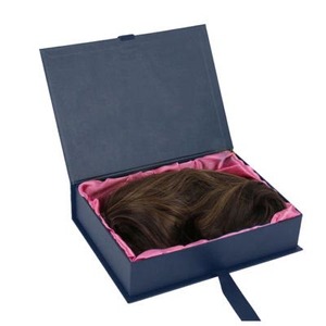 Paquete de cabello personalizado de lujo Paquete de armadura de virgen humana Extensión de cabello Paquete de peluca Cajas de <span class=keywords><strong>ca</strong></span> - Product Image 4