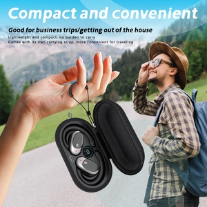 New Hot Selling JM10 Leather <strong>Bag</strong> Wireless <strong>Earphone</strong> Not In-ear Rotatable 130 &deg; Waterproof Sports Earbuds True Wireless <strong>Earphone</strong> - Product Image 4