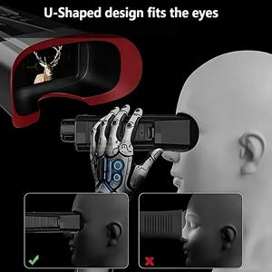 Visor Térmico DT49, Visor de Visión Nocturna Inteligente para Observación Nocturna y de la Vida Silvestre, Zoom 8x, 5200 mAh, para Caza al Aire Libre - Product Image 5
