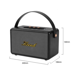 Kisonli K25 10W 1800mAh Haut-parleur sans fil avec sangle en cuir, son <span class=keywords><strong>HiFi</strong></span>, basses profondes, pour extérieur, AUX, TF, clé USB - Product Image 6
