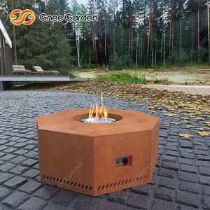 Brasero de Acero Corten para Leña, para Uso en Exteriores y Patios Traseros - Product Image 3