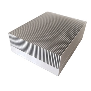 Nhôm 6063 T5 Dày Cơ Sở Tản Nhiệt 120(W)* 52(H)* 150(L) Mm Với 3Mm Pitch Công Suất Cao Nhôm Tản Nhiệt - Product Image 1