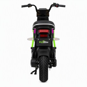 จักรยานไฟฟ้าสไตล์สปอร์ตในเมือง แฮนด์บาร์แบบ BMX ลายสติกเกอร์สีสันสดใส กำลังไฟ 1000 วัตต์ ความเร็วสูง สำหรับผู้ใหญ่ แบตเตอรี่ลิเธียม มอเตอร์แบบไร้แปรงถ่าน - Product Image 4