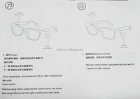 Gafas Inteligentes con IA y Asistente de Voz, Cámara Remota con Audio, para Ciclismo, Conducción, Deportes al Aire Libre, Resistentes al Viento, Gafas de Sol Deportivas para PC