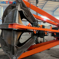 HNTIWIN Usine chinoise CE Grappin mécanique multi-pétales pour déchiquetage de matériaux 10m³ pour la manutention de minerai et de matériaux en vrac