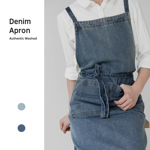 Tablier élégant unisexe avec poches pour hommes et femmes, idéal pour la cuisine, le jardinage, la peinture, uniforme de chef - Product Image 3