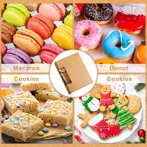 Boîte en papier kraft avec fenêtre transparente, boîtes à savon pour la fabrication de savon artisanal, boîte cadeau rectangulaire de Noël pour bijoux, biscuits, gâteaux - Product Image 6