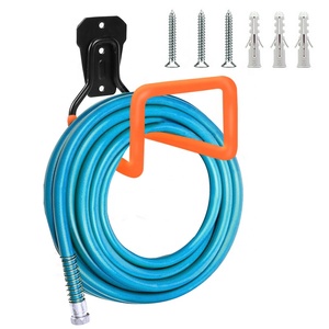 Soportes de <span class=keywords><strong>manguera</strong></span> de montaje en pared, soporte de <span class=keywords><strong>hierro</strong></span> fundido para almacenamiento de garaje, utilidad, medidor de gancho, soporte para <span class=keywords><strong>manguera</strong></span> de jardín - Product Image 2