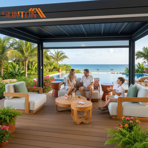 في الهواء الطلق الخوص مقعد أريكة حديقة في الهواء الطلق فناء الترفيه شرفة غرفة المعيشة فيلا الخوص أريكة مزيج الأثاث - Product Image 1