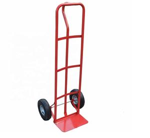 HT1805 Diable en acier robuste 200kg Capacité de charge 10x3.5 pouces Roue pneumatique OEM Plateforme personnalisable Chariot Chariot Dolley - Product Image 3