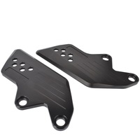 Plaque de repose-jambes en aluminium noir pour moto HONDA Rebel 1100 2021-2026
