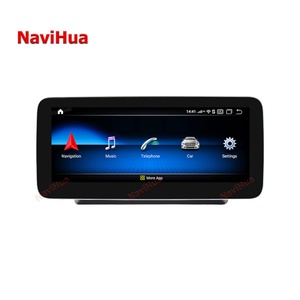 Système de navigation GPS Navihua Android 11 Carplay 6+128 Go Lecteur vidéo de voiture Lecteur DVD de voiture pour Benz Classe C W205 GLC 2014-2018 NTG 5.0 - Product Image 1