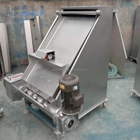 Machine de déshydratation de fumier de vache et de séparation solide-liquide grande capacité pour élevages avicoles