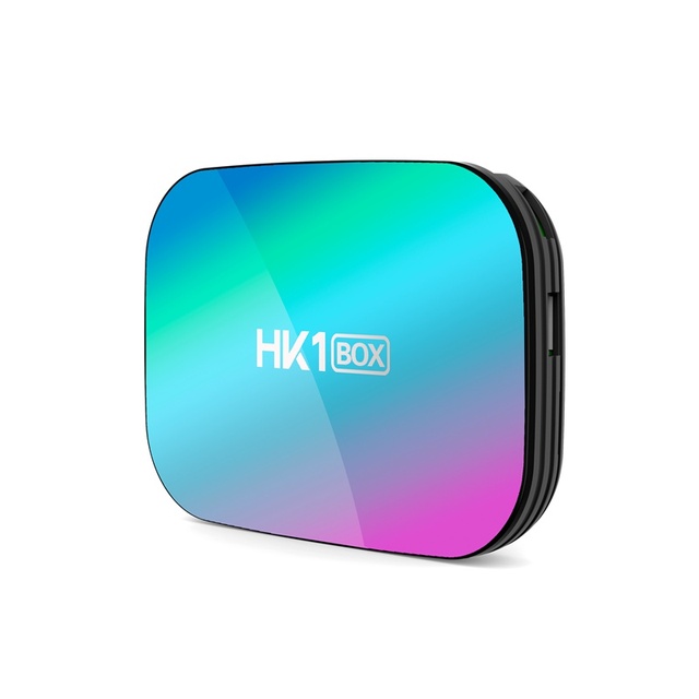 Asher Popular HK1 Box AC Wifi 5G 1000M RJ45 BT Android 9.0 4GB DDR3 32GB 128GB TV Box With Blue Color