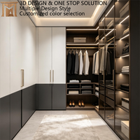 Armoire en L personnalisable compatible avec un sachet parfumé pour armoire