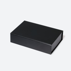 Scatola Regalo Magnetica di Lusso <span class=keywords><strong>Formato</strong></span> B7 con Coperchio, Confezione Pieghevole in Materiali Riciclati per Piccole Imprese con Nastro - Product Image 1