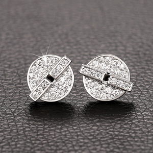 Mini Orecchini a Perno Carini per Donne, Piccoli Orecchini Semplici, Gioielli di Moda Quotidiana - Product Image 5