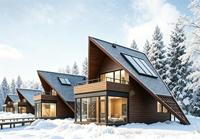 Maison triangulaire préfabriquée en acier durable, conception personnalisée pour projets de maisons modulaires écologiques en conteneurs modernes