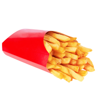 Paquete de 50 Vasos para Papas Fritas de 5 oz, Recipientes Desechables de Cartón para Papas Fritas