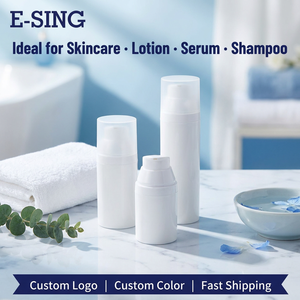 Customizable Oval Plastic Cosmetic Packaging <strong>Lotion</strong> Shampoo <strong>Bottle</strong> Lip Gloss Tubes Skincare Airless <strong>Pump</strong> Available <strong>Bulk</strong> Order - Product Image 1