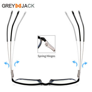 Gafas Rectangulares Greyjack TR90 con Protección UV y Anti Luz Azul, Unisex, Talla Mediana - Product Image 5