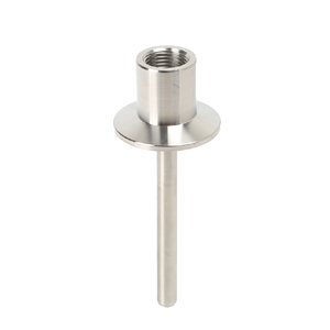 Tùy chỉnh chất lượng cao CNC gia công thermowell thép không gỉ 1/2 cảm biến nhiệt độ nhà ở Tri kẹp phù hợp - Product Image 1