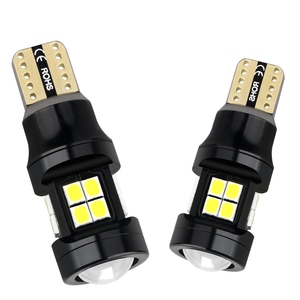 T15 906 W16wLed電球283515SMDリバースバックアップライトT15 T16 921 DRLレンズ付き<span class=keywords><strong>Led</strong></span>ライトDJ069 - Product Image 2