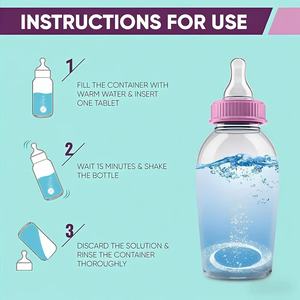 Quy mô Remover sinh thái thân thiện rắn nước bằng thép không gỉ chai tẩy cặn và làm sạch máy tính bảng cho nhà bếp Sử dụng với loại bỏ rỉ sét - Product Image 4