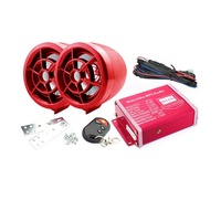Lecteur MP3 pour moto, autoradio pour véhicule électrique, ensemble de haut-parleurs flash, étanche, antivol, alarme de sécurité