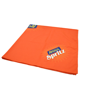 150gsm Poly algodón 120x120cm cuadrado marca promoción anuncio mantel - Product Image 6