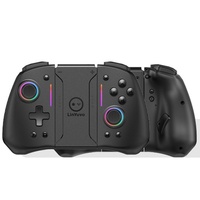 LinYuvo United Travel pour Joy-Con pour manette KS42, bande lumineuse RVB colorée, manettes sans fil gauche et droite