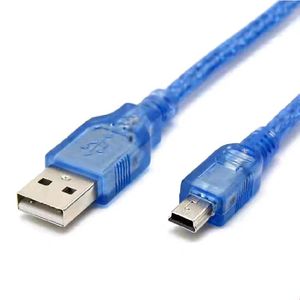 <b>USB</b> Data <b>Cable</b> 1.5m Blue Braided Shielded Copper Wire For Mobile Phone Tablet - Product Image 2