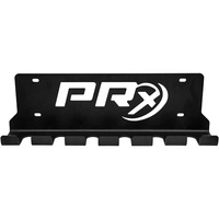 OEM Découpe laser personnalisée Pliage en acier robuste multi-usages Montage mural pour équipement de fitness et de gymnastique Support de rangement pour accessoires