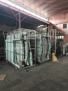 जस्ती धातु तह तार जाल रोल पिंजरे ट्रॉली चार पहिया भंडारण कार्यशाला गोदाम कंटेनर अनुकूलन योग्य ओएम समर्थन - Product Image 2