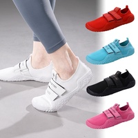 Sepatu Nyaman LS0068 untuk Pria dan Wanita, Opsi Angkat Beban Squat, Anti Selip, Sepatu Powerlifting