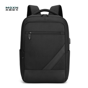 Mochila para estudiantes de negocios de nailon personalizada con USB, mochila escolar impermeable para acampar, viaje, deportes, mochila para ordenador portátil para hombres y mujeres - Product Image 1