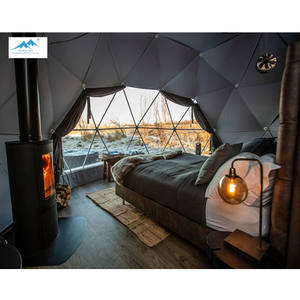 Casa all'aperto della tenda Glamping della cupola geodetica <span class=keywords><strong>per</strong></span> i progetti di campeggio del Resort e della vita - Product Image 5