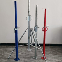 Puntales de Acero Ajustables para Construcción, Soporte para Losas