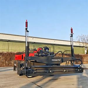 Machine à surfaçonner le béton à double grille d'acier, vibrante et laser, autoportée, pour travaux de sol en béton, en promotion - Product Image 2