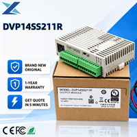 Nouveau contrôleur PLC compact à sortie relais 24V DVP14SS211R d'origine, contrôleur logique programmable