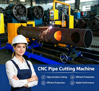 Máquina de Corte de Tubos CNC Automática Multipipe de Alta Resistencia KR-XF8 para Tubos de Acero y Metal de Alta Productividad con Servomotor y Rodamientos