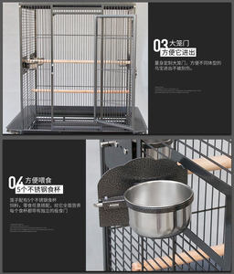 8132-çin büyük kuş papağan kafes tel kuş kafesi üreticisi - Product Image 6