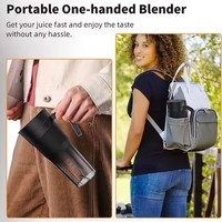 Charge bouteille de jus frais Portable Mini mélangeur mélangeur mélangeur Smoothie Maker Rechargeable Portable mélangeur tasse sans fil presse-agrumes