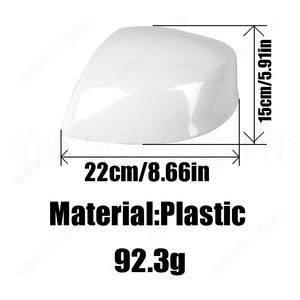 Cubiertas de Espejos Retrovisores para Honda Civic 2012-2015, Color Blanco sin Pintar, ABS, Juego Completo - Product Image 2