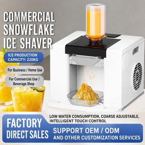 Máquina <span class=keywords><strong>de</strong></span> Hielo en Escamas Personalizada con Logotipo, 60 kg/24 h, Máquina <span class=keywords><strong>Coreana</strong></span> <span class=keywords><strong>de</strong></span> Bingsu, Hielo Comestible, Máquina <span class=keywords><strong>de</strong></span> Hielo Rápida <span class=keywords><strong>de</strong></span> 1 min para Uso Comercial - Product Image 4